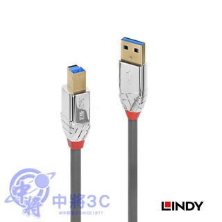 LINDY林帝 - CROMO LINE USB3.0 TYPE-A/公 TO TYPE-B/公 傳輸線 3666%