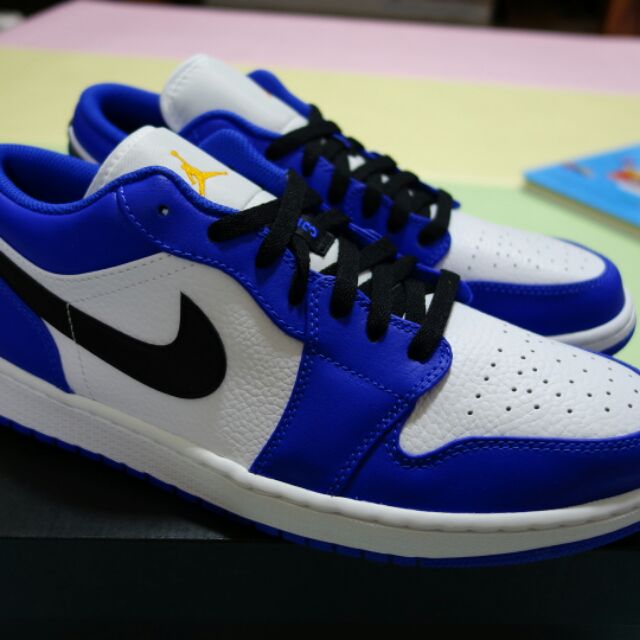 us12 全新Nike Jordan 1 Low Hyper Royal 好穿Dunk 非Air Force