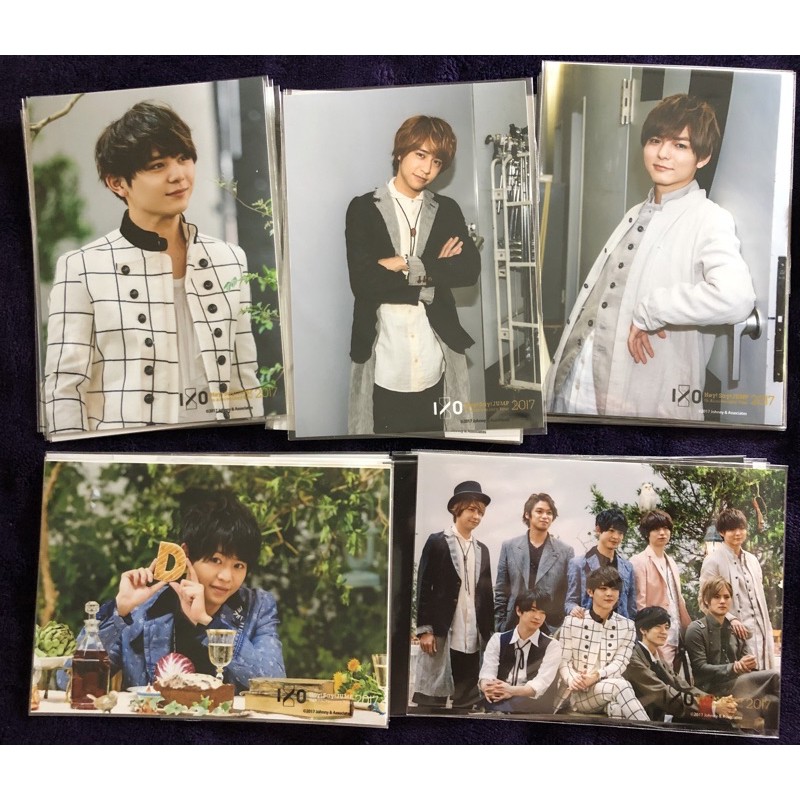 Hey Say Jump 公式 限定 寫真組 5枚一組 十週年 17 18 Shop 燒普 照片 演唱會 蝦皮購物