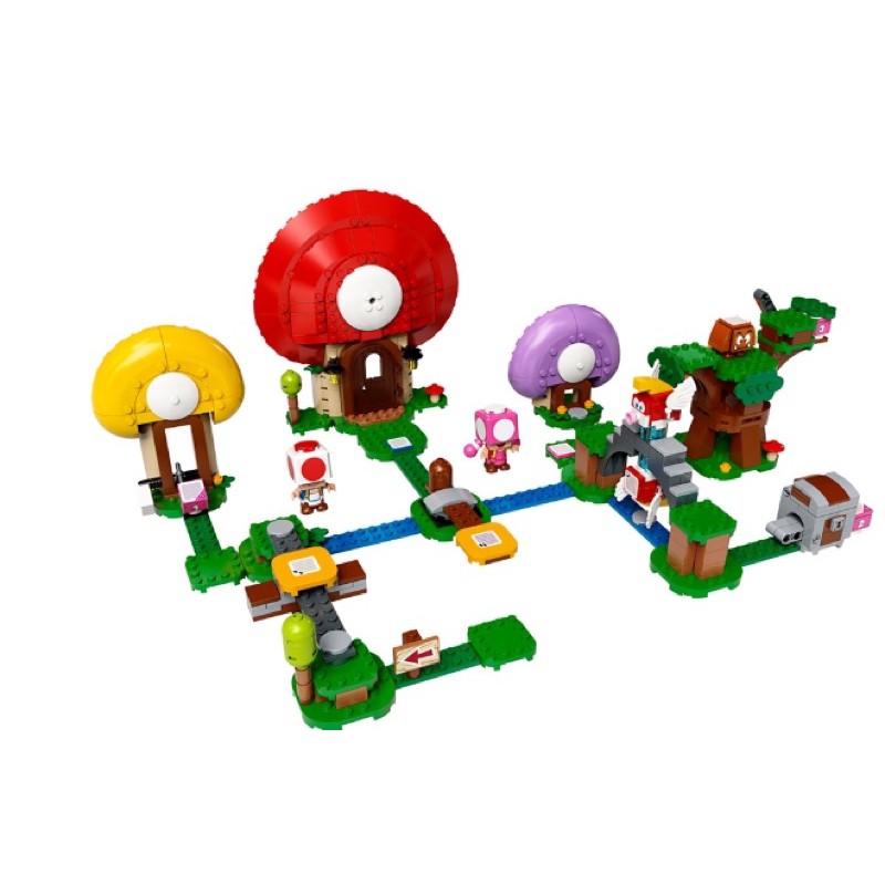 【LEGO 樂高】超級瑪利歐系列 奇諾比奧的尋寶之旅 71368 瑪利歐 奇諾比奧(71368)