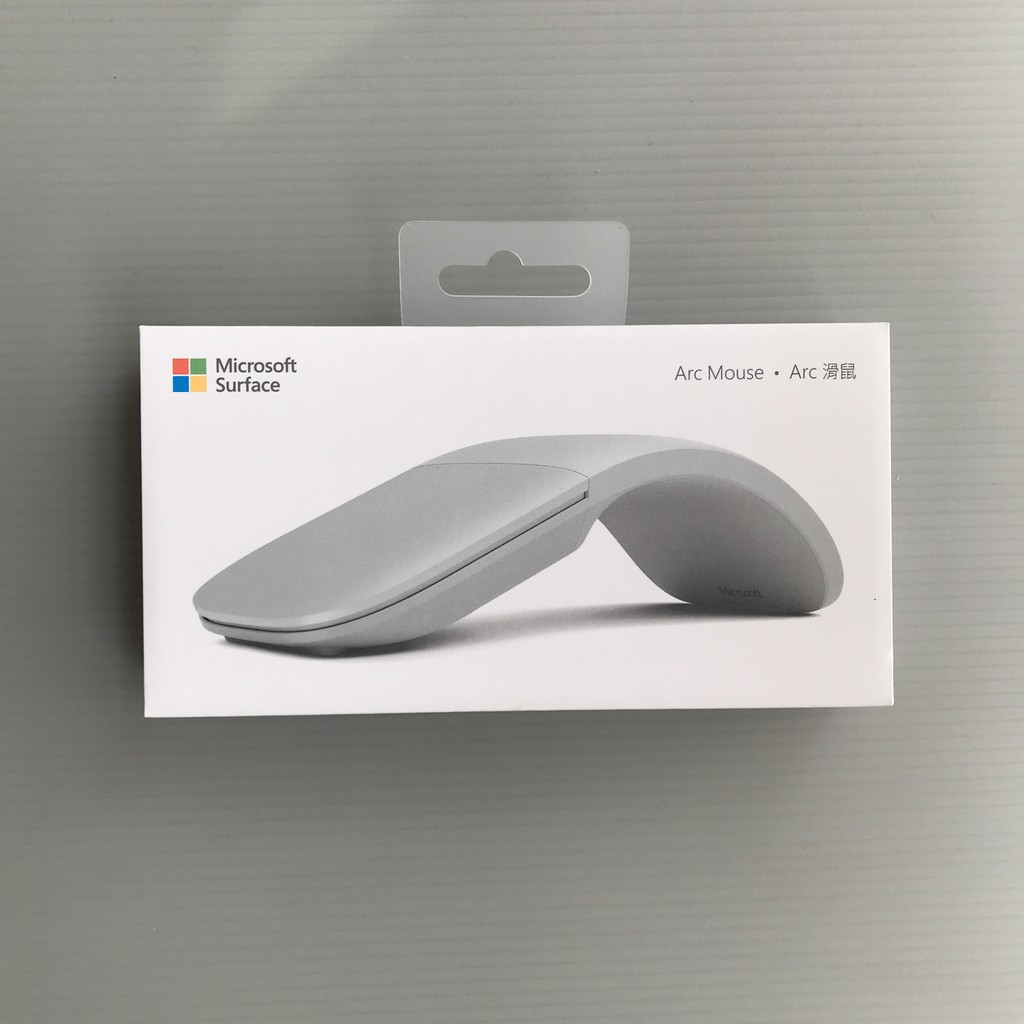 Microsoft 微軟 Surface Arc Mouse 無線藍芽滑鼠(淺灰)