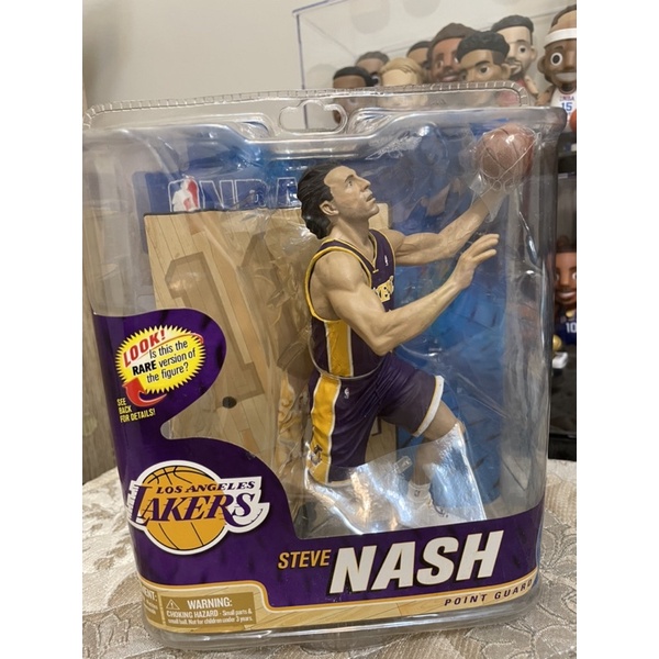 NBA STEVE NASH 湖人紫衫/麥法蘭公仔系列