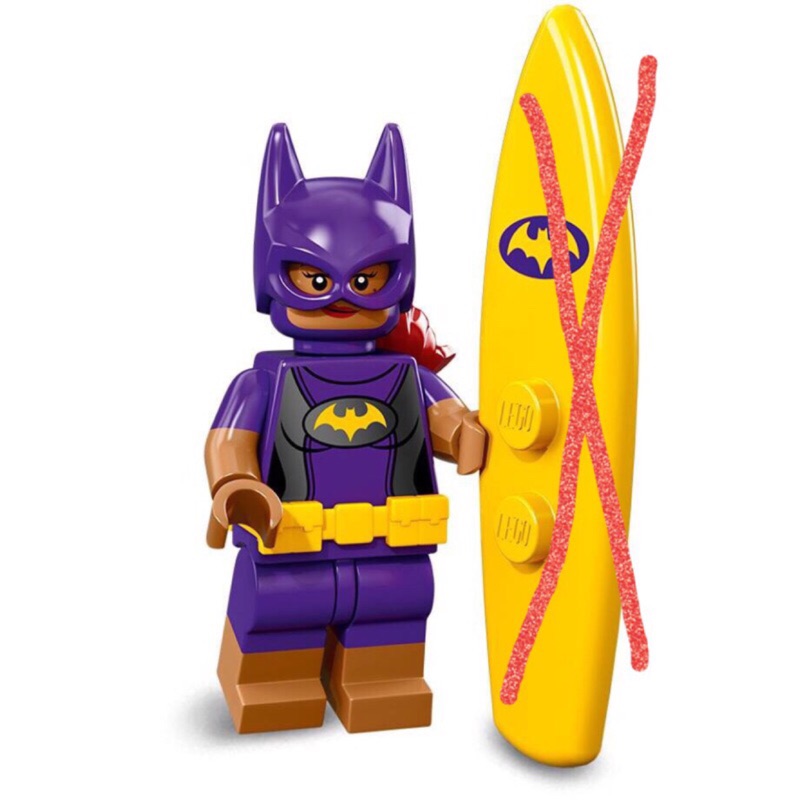 Lego 71020 蝙蝠俠電影 蝙蝠女 全新 含底板（無配件）