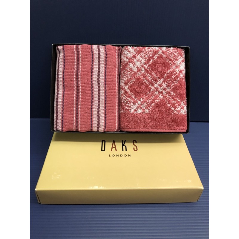 DAKS日本製經典毛巾手帕禮盒