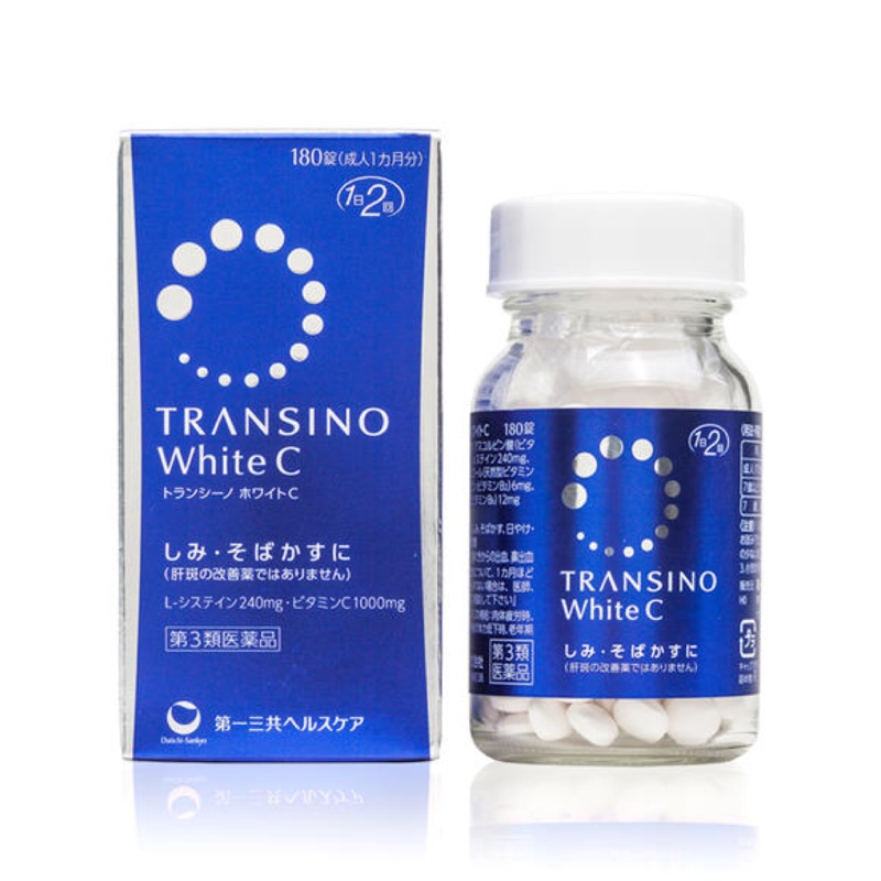 現貨  日本 Transino White C 第一三共  180錠