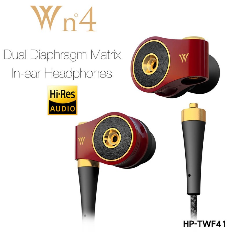 志達電子 日本 radius HP-TWF41 雙單體(動圈(鍍鈹)+陶瓷)耳道式耳機 MMCX可換線設計 Hi-Res