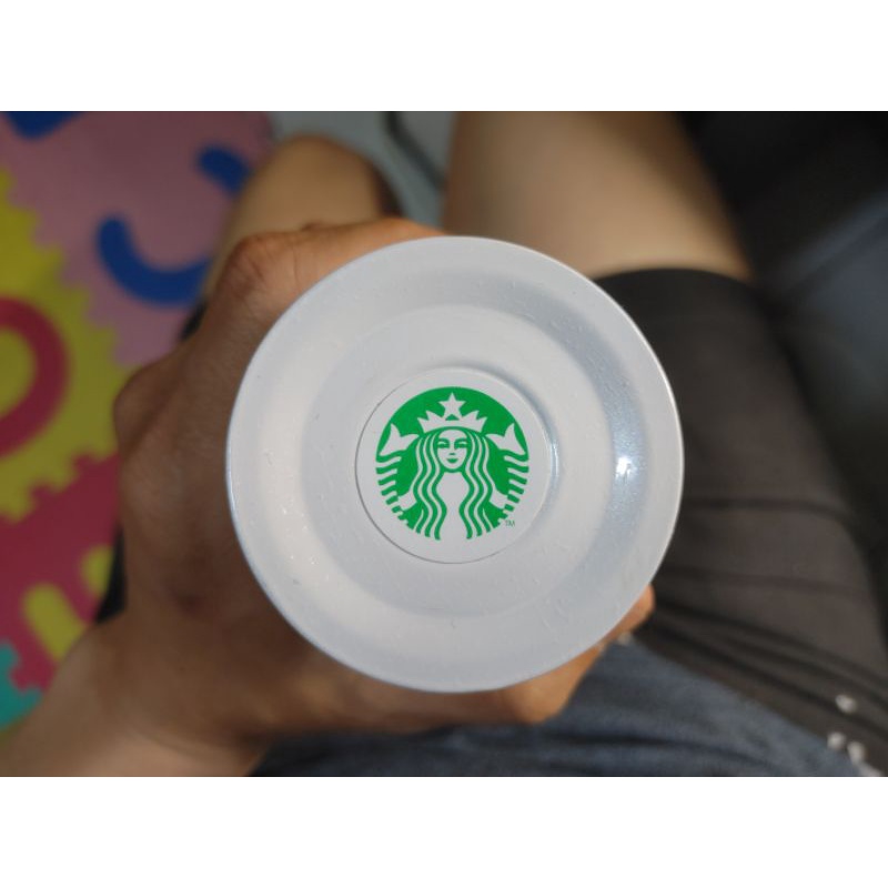 Starbucks純白造型保溫瓶