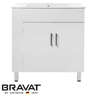 BRAVAT 瑞恩 PVC浴櫃 80cm