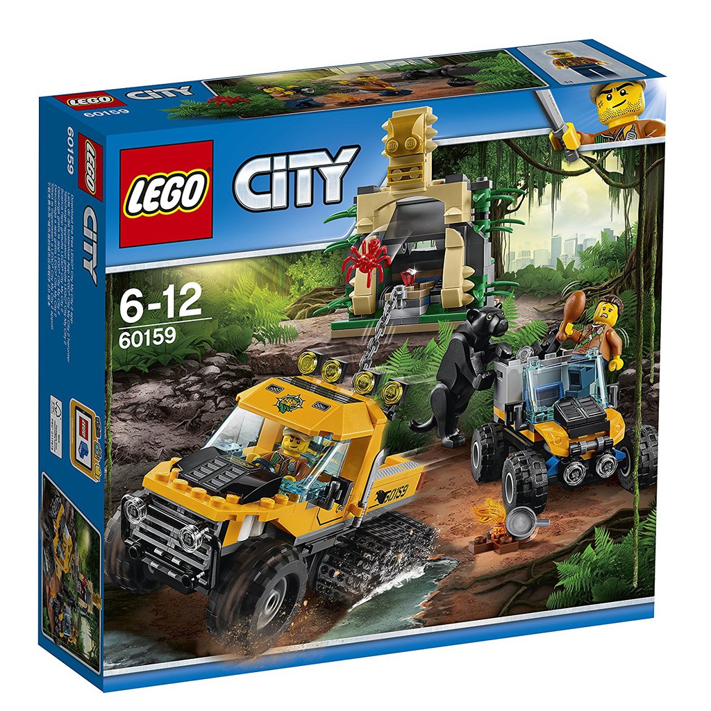 【益祥模型玩具】LEGO 樂高 60159 叢林履帶卡車