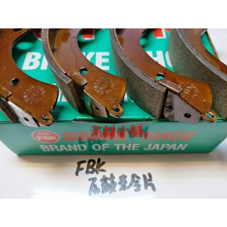 汽材小舖 瑞獅 SURF SOLEMIO 吉星 金吉星 載卡多 日本 FBK 來令片 煞車皮 鼓式