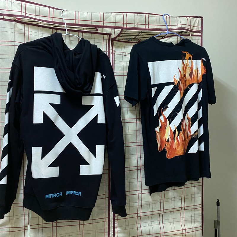 Off white 宗教帽T