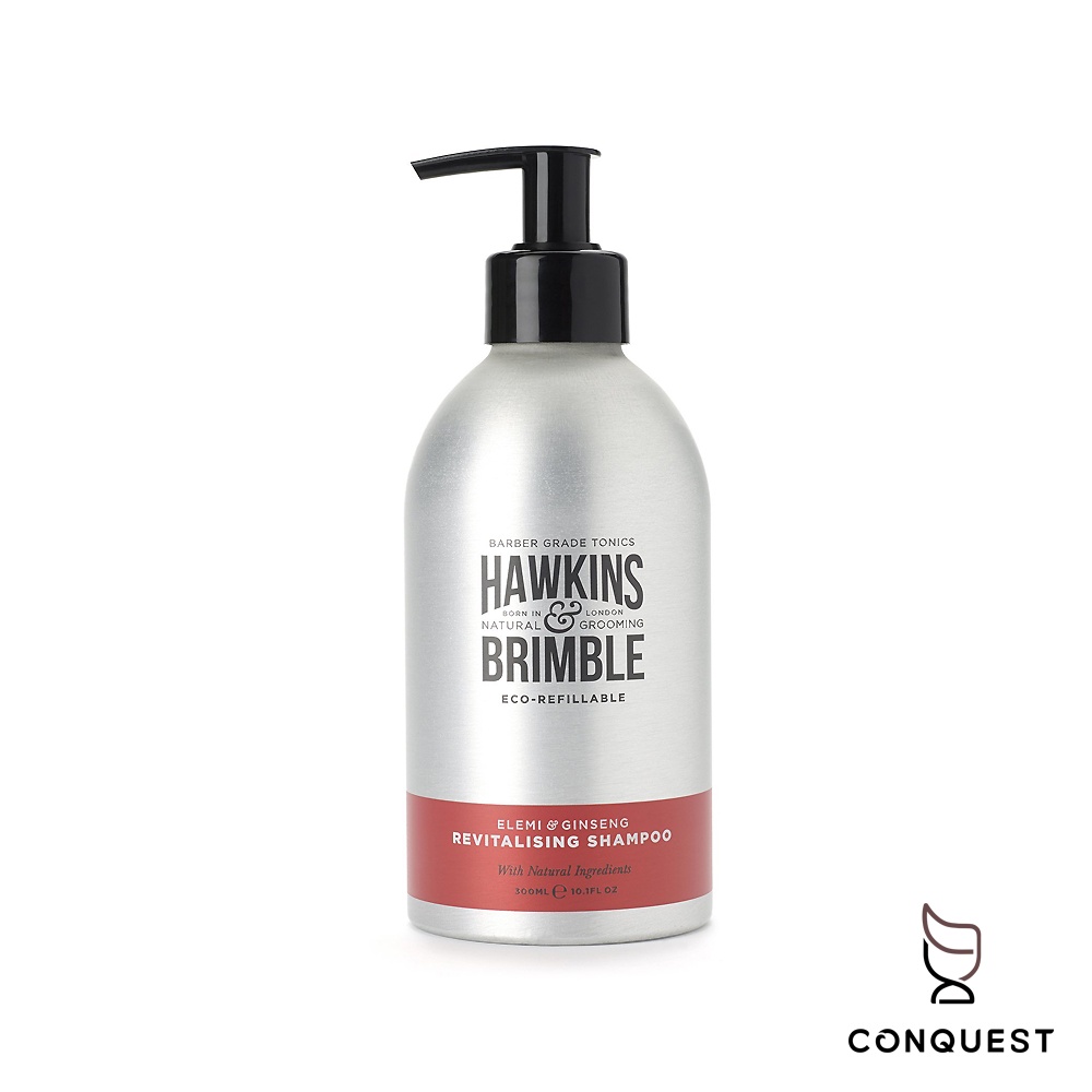 【CONQUEST】英國霍金斯 Hawkins & Brimble Revitalising Shampoo 生薑洗髮露