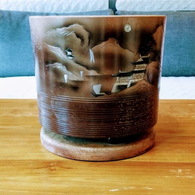 日本銅火缽（手工打造）