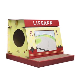 LIFEAPP 貓抓遊戲機 貓抓板 貓抓窩 造型貓抓板 貓窩