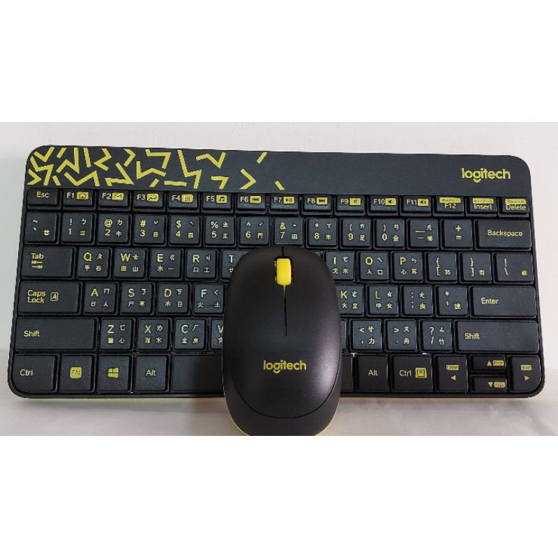 【全新-現貨不用等】logitech MK240 NANO 精簡型鍵盤無線滑鼠組合