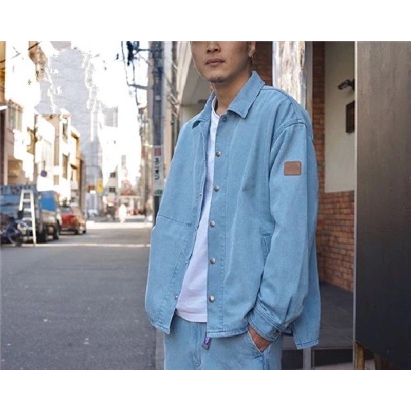 松野屋 キャンバスフラットショルダー 新品 Denim Field Jacket