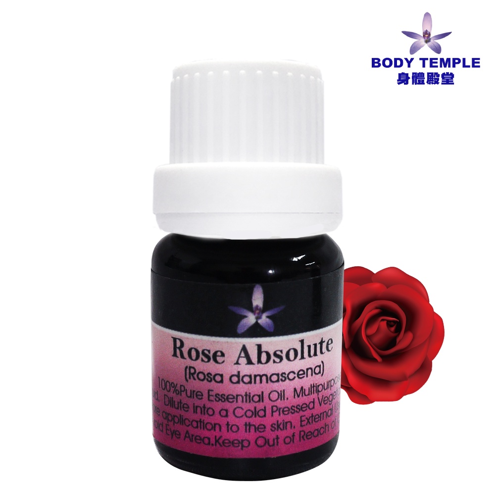 Body Temple保加利亞玫瑰芳療精油Rose premium absolute (5ml /10ml/30ml)