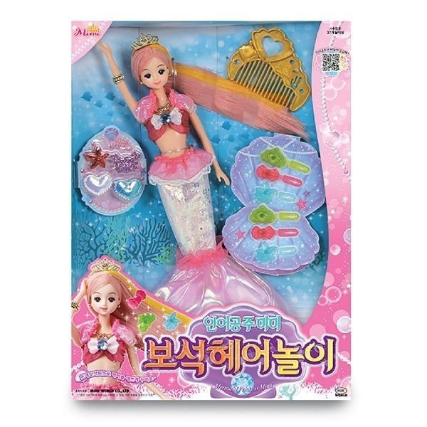 【MIMI WORLD】MIMI人魚公主美髮造型組 / 家家酒/ MIMI / 玳兒玩具