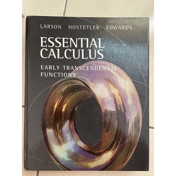 essential calculus early transcendentals functions