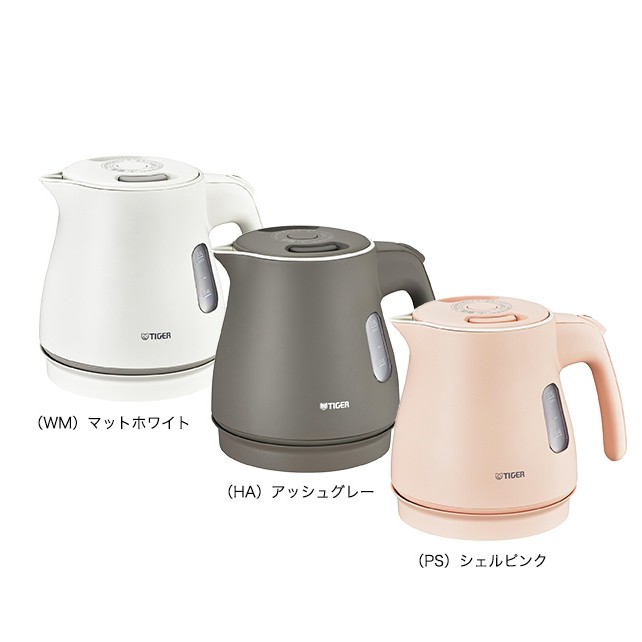 現貨 Tiger 虎牌電熱水壺快煮壺0 8l Pcm A080輕量安全800cc 雙層隔熱 蝦皮購物