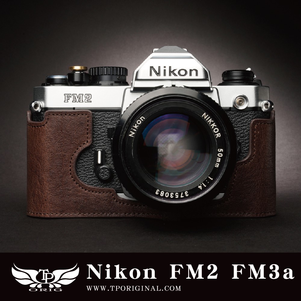 小馨小舖 【TP 適用於Nikon FM3a 真皮相機底座】 相機底座 相機皮套 相機包