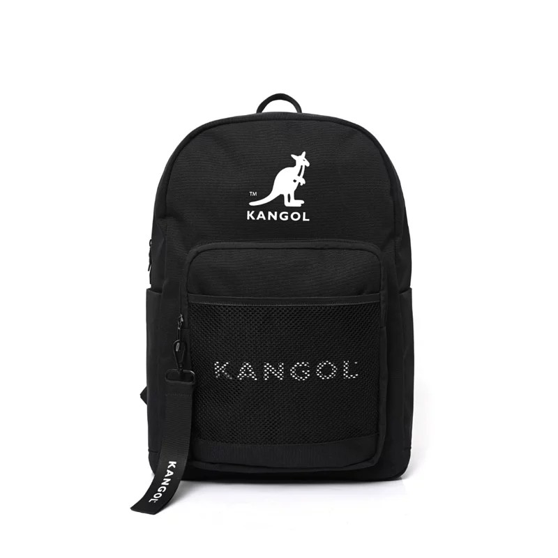 KANGOL 袋鼠 基本網格後背包 雙肩包 單肩包 筆電包 簡約 AAstore