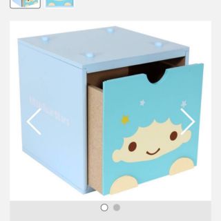 三麗鷗 雙子星 kikilala 積木盒 木製 收納盒