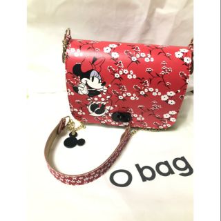 義大利 O bag 品牌 Disney Minnie側肩鏈帶包