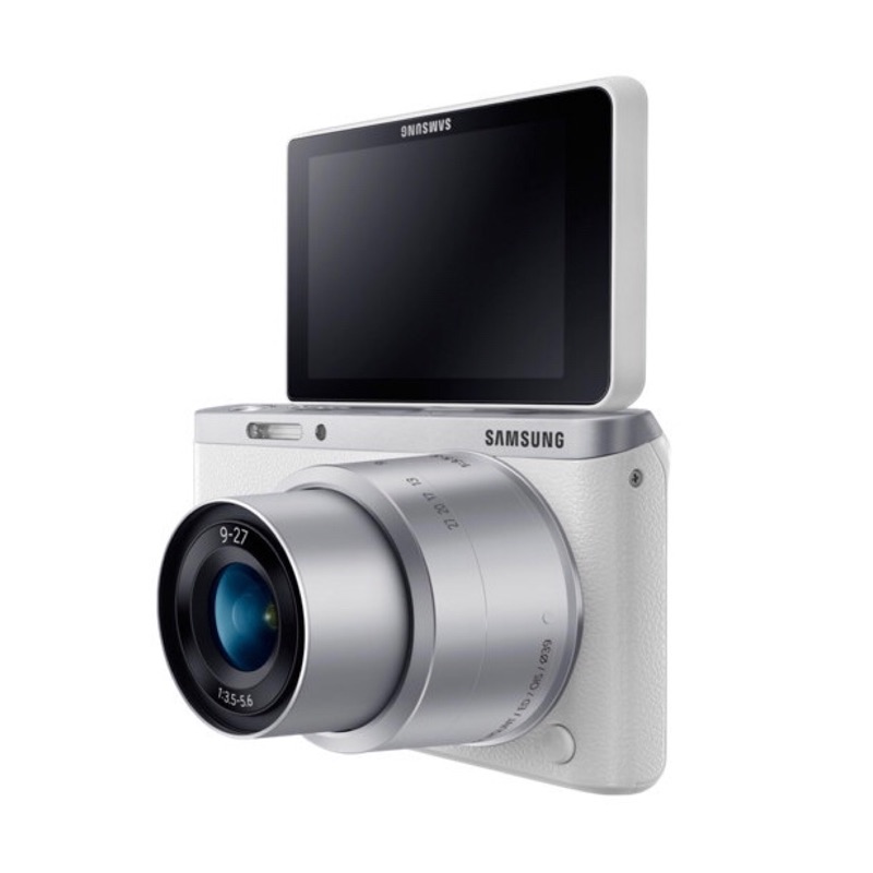 二手- Samsung NX mini 微單眼相機(白色/9-27mm變焦鏡頭)