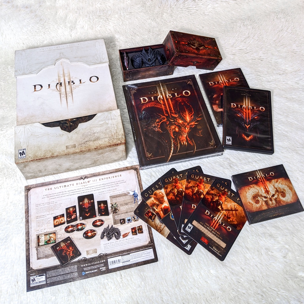 【全新】暗黑破壞神3 D3 DIII Diablo 3 實體盒裝典藏版 美版全語系