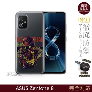 【INGENI徹底防禦】保護殼 TPU全軟式 設計師彩繪手機殼-ACT 適用 ASUS Zenfone 8