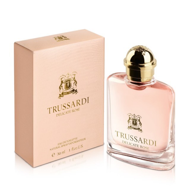 【公司貨】Trussardi Delicate Rose玫瑰女性淡香水30ML/50ML/100ML