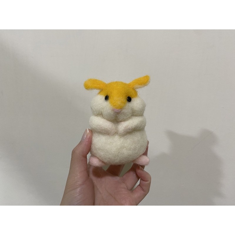 羊毛氈 手作 倉鼠 🐹 娃娃 禮物 完成品