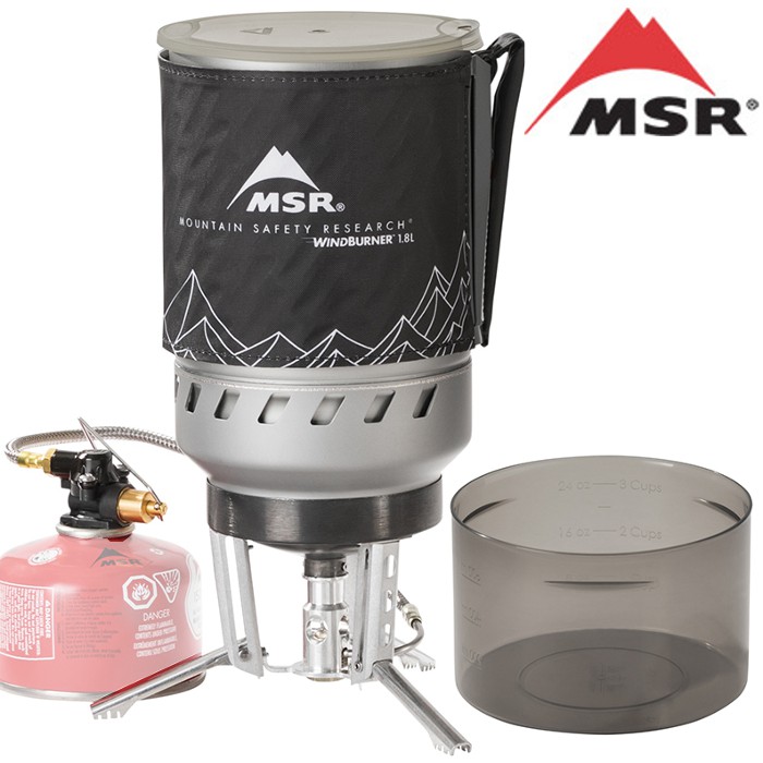 MSR WindBurner 效率系統蜘蛛爐 1.8L 登山爐+鍋組 Duo Stove System 10366