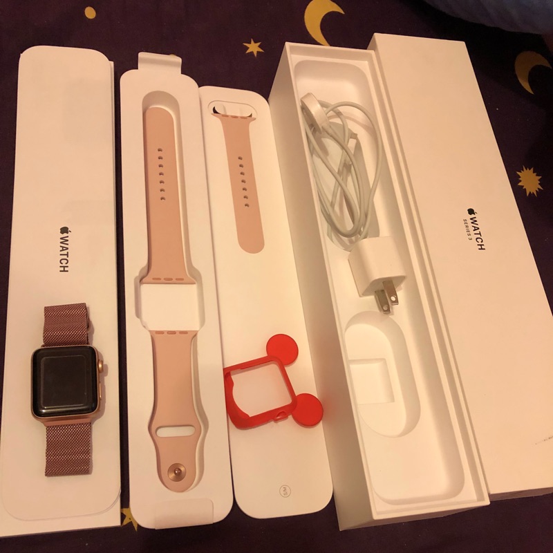 2017/11購入Apple Watch 3 /42mm玫瑰金