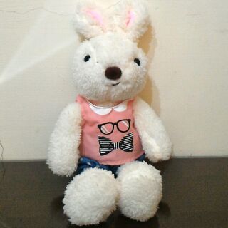 砂糖兔 法國兔 可愛兔寶寶 兔子 絨毛娃娃 公仔 掛件 玩具 玩偶 布偶 吊飾