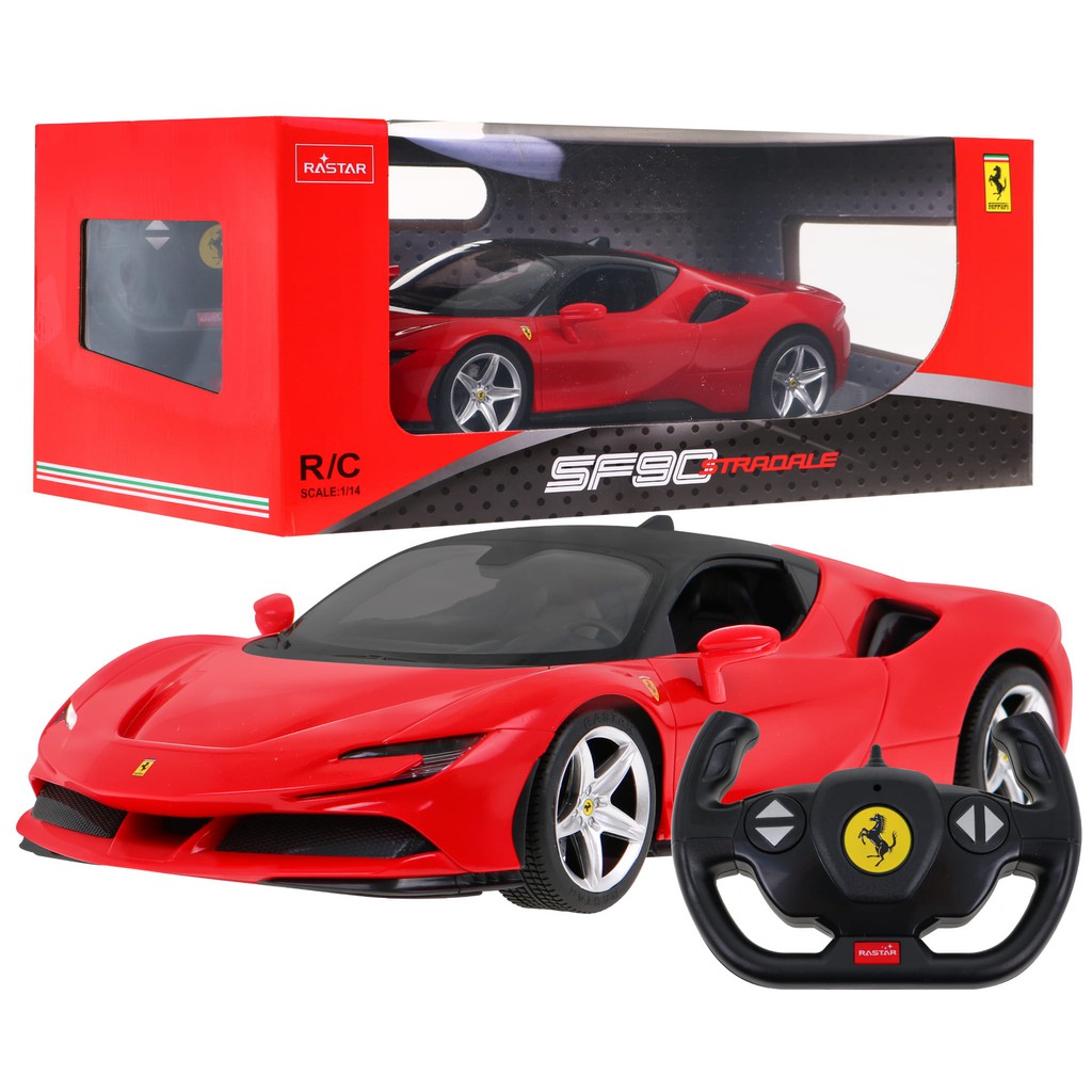 【東海模型現貨特賣】RASTAR 星輝 1:14 Ferrari SF90 STRADALE 原廠授權模型車 附遙控功能