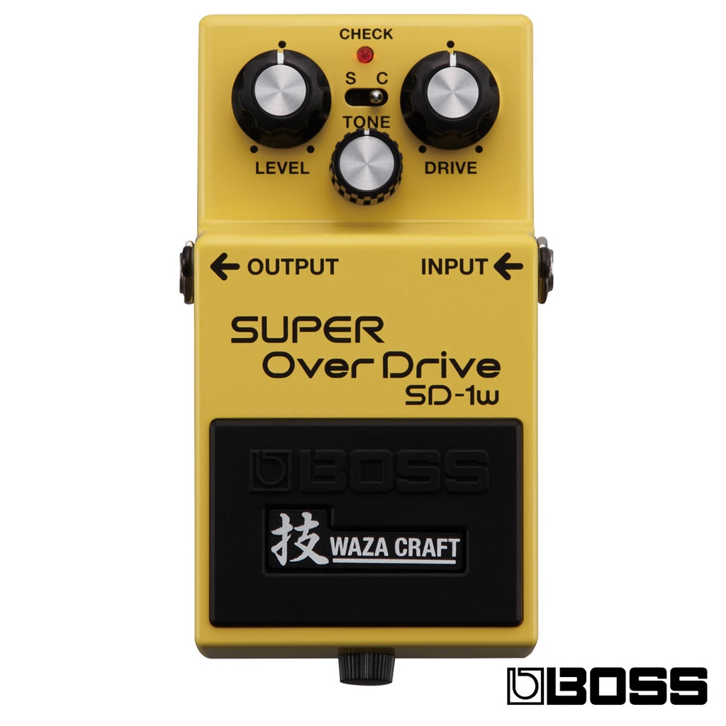 Boss SD-1W WazaCraft SUPER OverDrive 電吉他 破音 效果器【又昇樂器.音響】