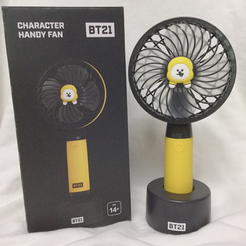 售【 Chimmy一代電風扇 】BT21 手持風扇 迷你電扇 Chimmy 區米 朴智旻 智旻 BT21周邊