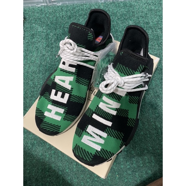 human race green plaid