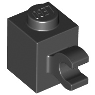 【金磚屋】LEGO 樂高零件 Brick, Modified 1 x 1 with Clip 垂直 60476