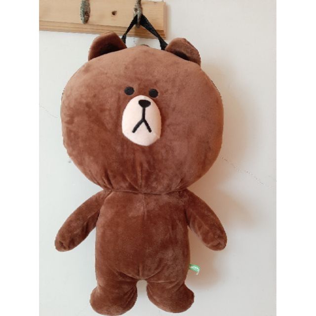 Line Friends 酷酷熊大 人形後背包 全新 蝦皮購物