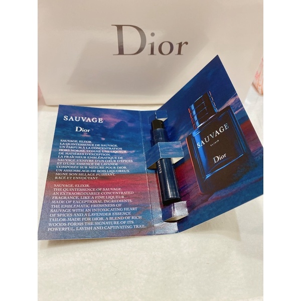 #Dior#奧迪 Dior SAUVAGE曠野之心淬錬香精（針管式1ml）新品