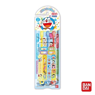 日本Bandai-哆啦A夢牙刷3入（3歲以上）