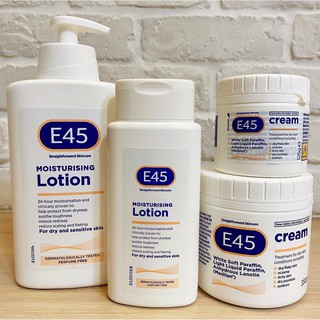 🔥英國 E45 cream乳霜 / lotion身體潤膚乳液 現貨【下單贈小禮物】🎁