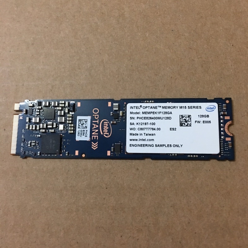 二手Intel M15 Optane 128GB固態硬碟SSD/INTEL OPTANE 128g M.2硬碟加速神器