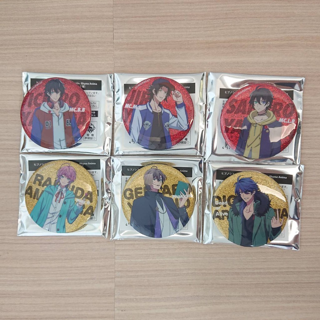 催眠麥克風催麥日版亮片徽章一郎二郎三郎亂數幻太郎帝統 蝦皮購物