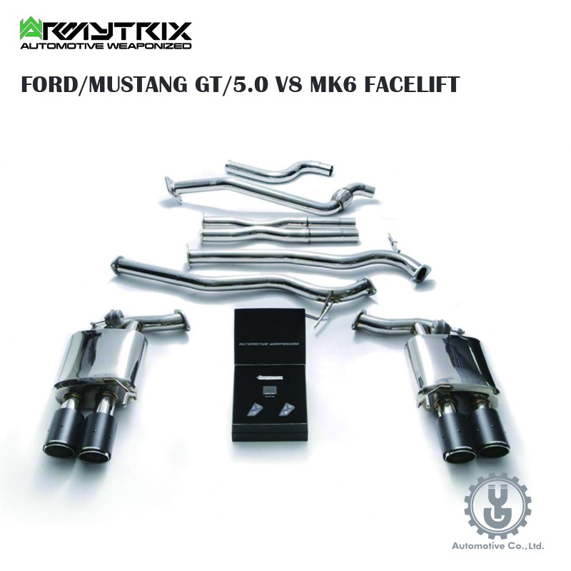 Armytrix FORD/MUSTANG GT/5.0 V8 MK6 FACELIFT 排氣系統 全新空運【YGAUT