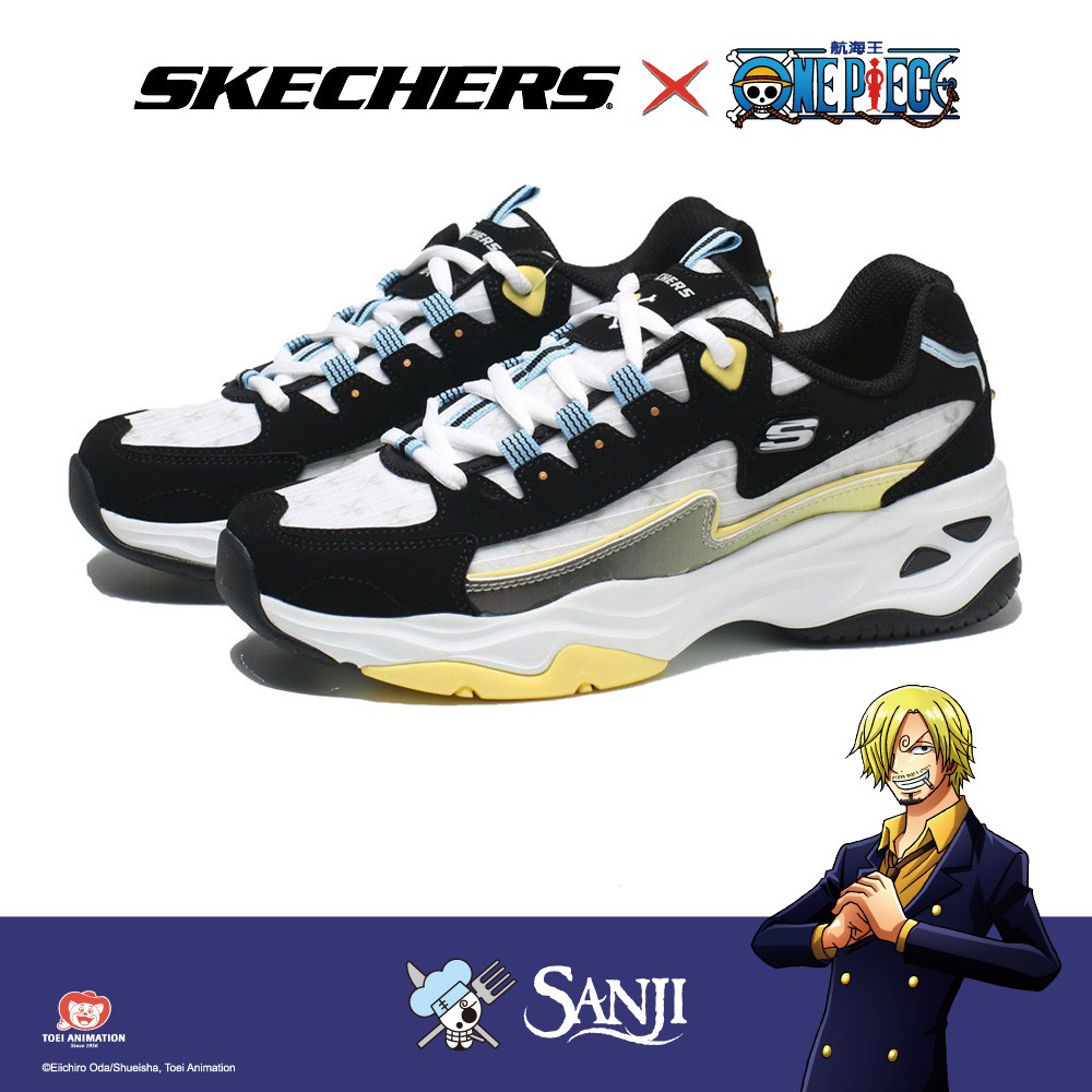 SKECHERS 休閒鞋 航海王 聯名款 香吉士 DLITES 4.0 老爹鞋 女 (布魯克林) 896036BKMT