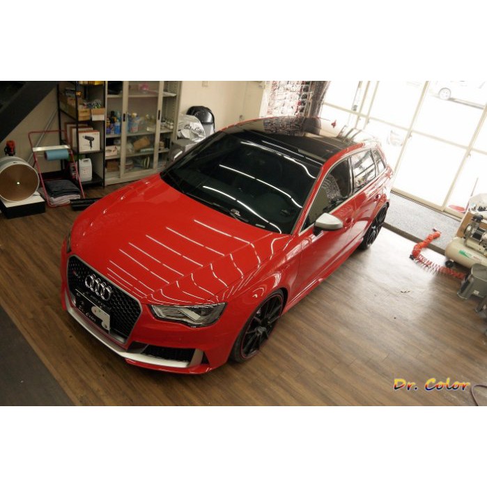 Dr. Color 玩色專業汽車包膜 Audi RS3 類全景式天窗